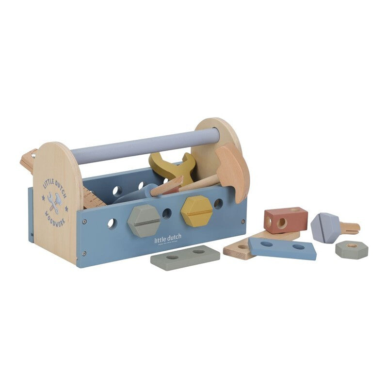 Caja de Herramientas de Madera - Little Dutch
