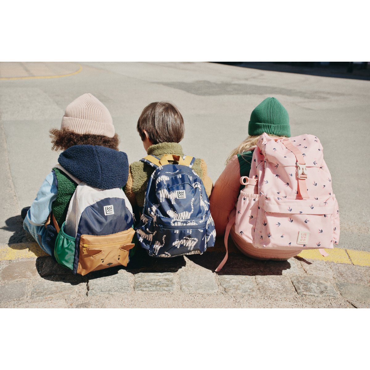Mochila infantil oso Andreas Bear Classic navy multi mix - LIEWOOD