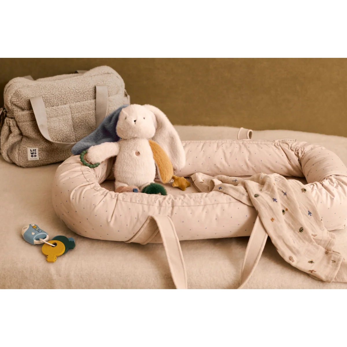 Juguete de actividades pequeño con conejo Angelina Sandy multi mix - LIEWOOD