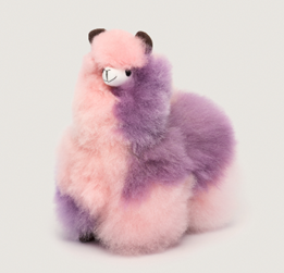Peluche de Alpaca Huacaya Natural – Hecho a Mano en Perú - MARSHMALLOW