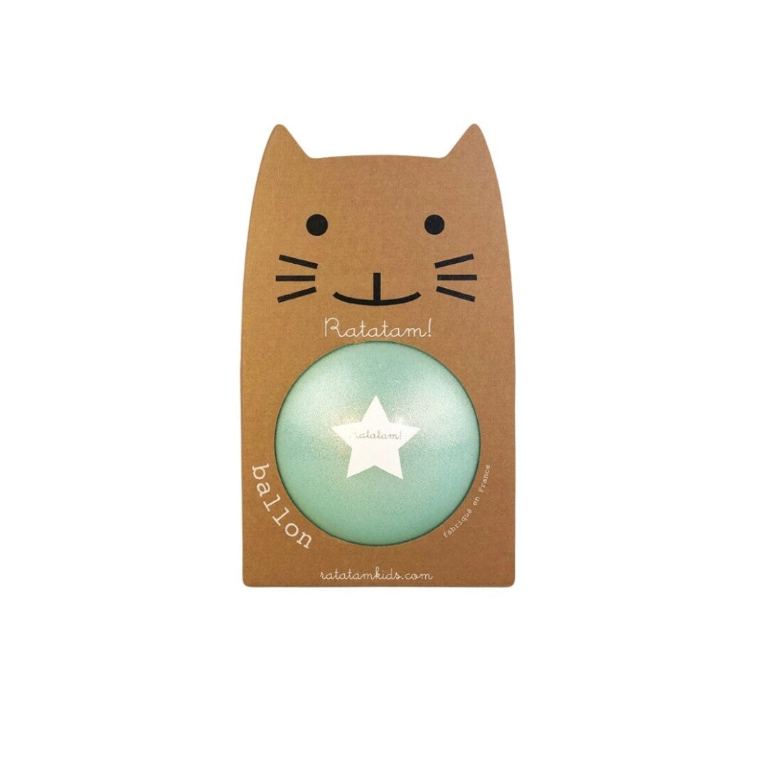 Pelota glitter 15 cm (Azul) - Ratatam