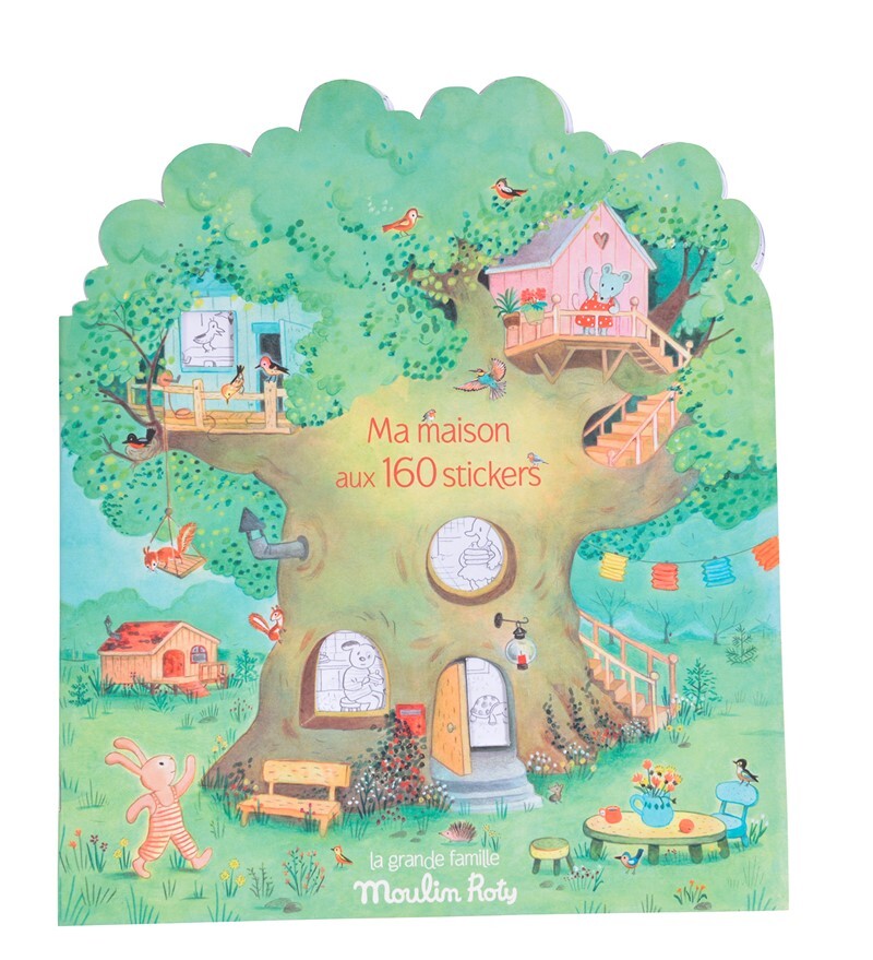 Cuaderno de Pegatinas La Grande Famille - Moulin Roty