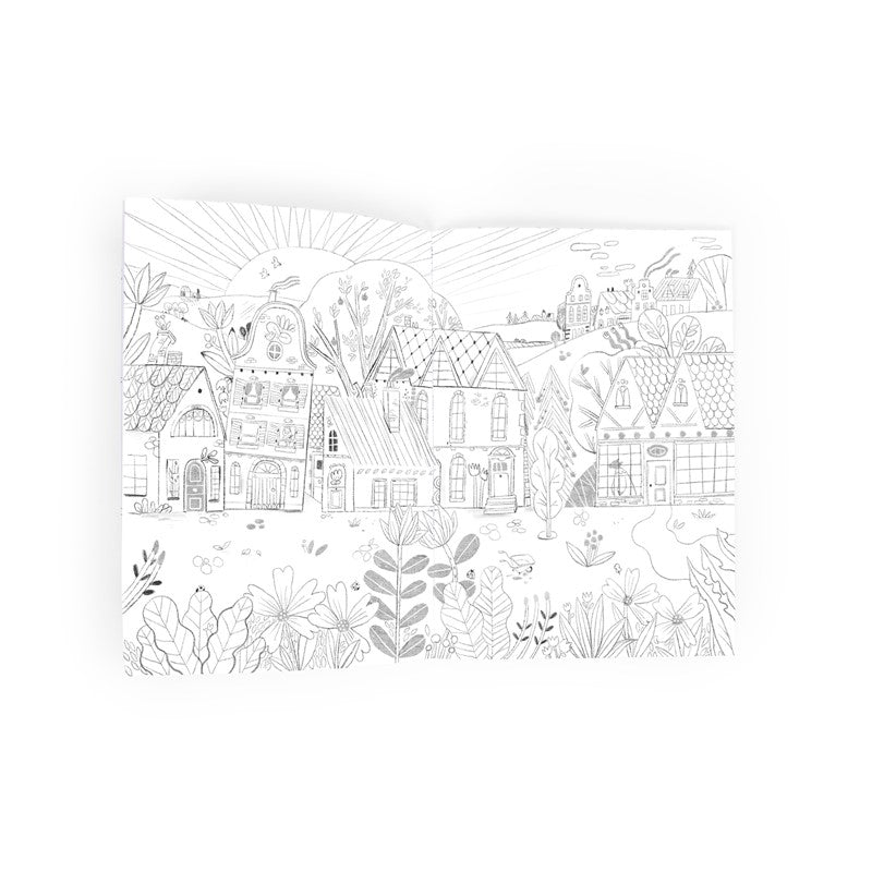 Cuaderno de colorear Les Minouchkas - Moulin Roty