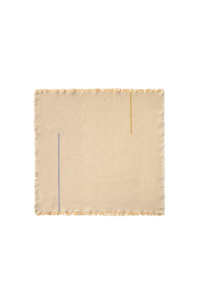 Pack de 4 servilletas Vertical Natural, imagen 3.