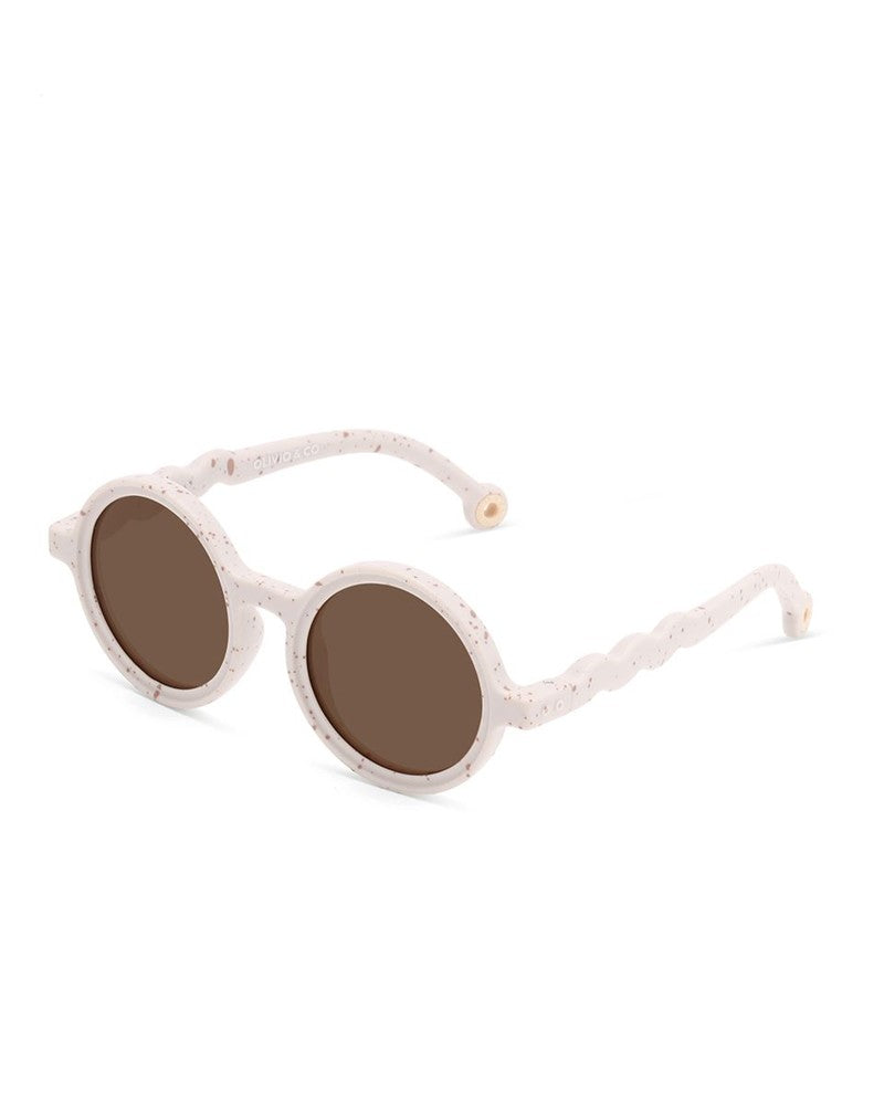 Gafas de Sol Redondas Brownie de Vainilla 0-18M – OLIVIO & CO