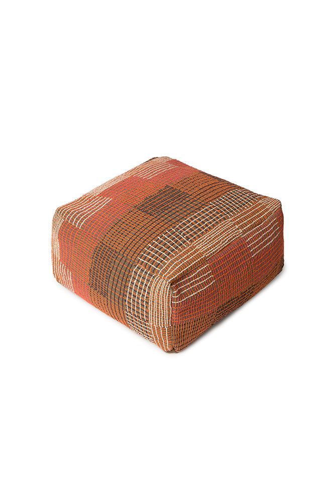 Puf reversible City Maple Red, imagen 4.