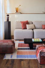 Puf reversible City Maple Red, imagen 5.