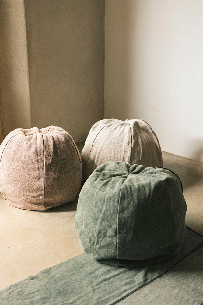 Puf Stonewashed Soil Brown, imagen 4.