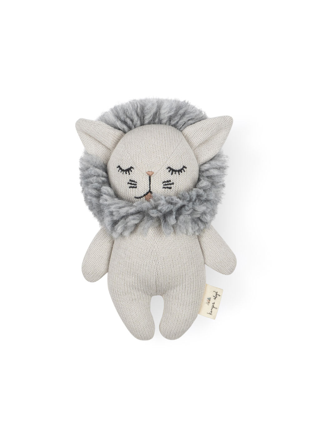Mini León de Punto Grey – Konges Sløjd