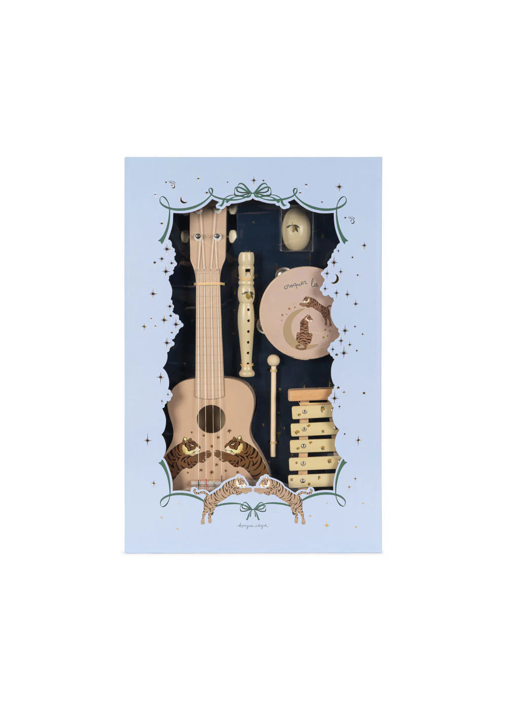 Set de Instrumentos Musicales "All I Wish For" Tiger Sand – Konges Sløjd