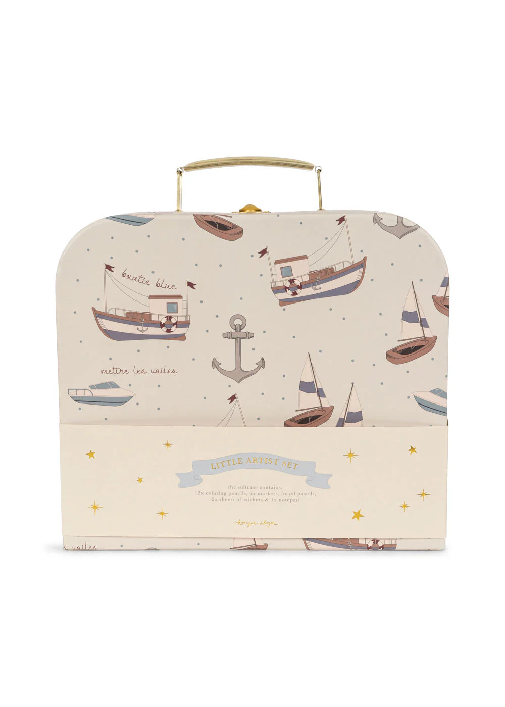 Set de Pequeño Artista de 6 Piezas Sail Away – Konges Sløjd