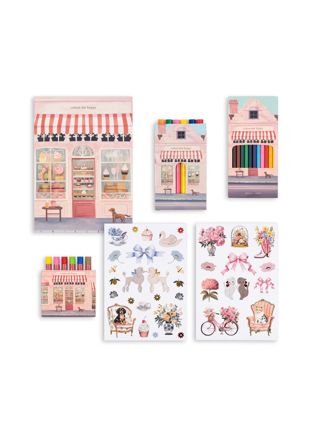 Set de Pequeño Artista de 6 Piezas Pink – Konges Sløjd