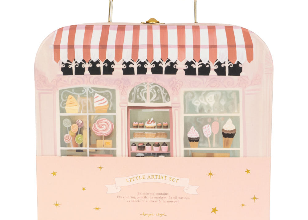 Set de Pequeño Artista de 6 Piezas Pink – Konges Sløjd