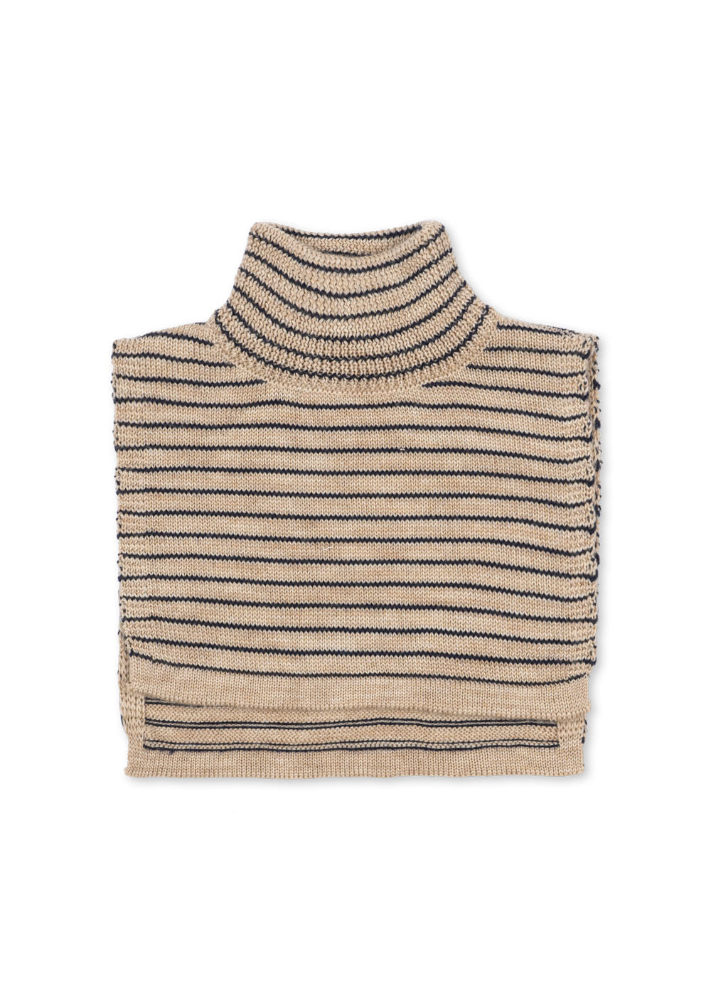 Calentador de cuello de lana merino Louli Stripe Bluie – Konges Sløjd