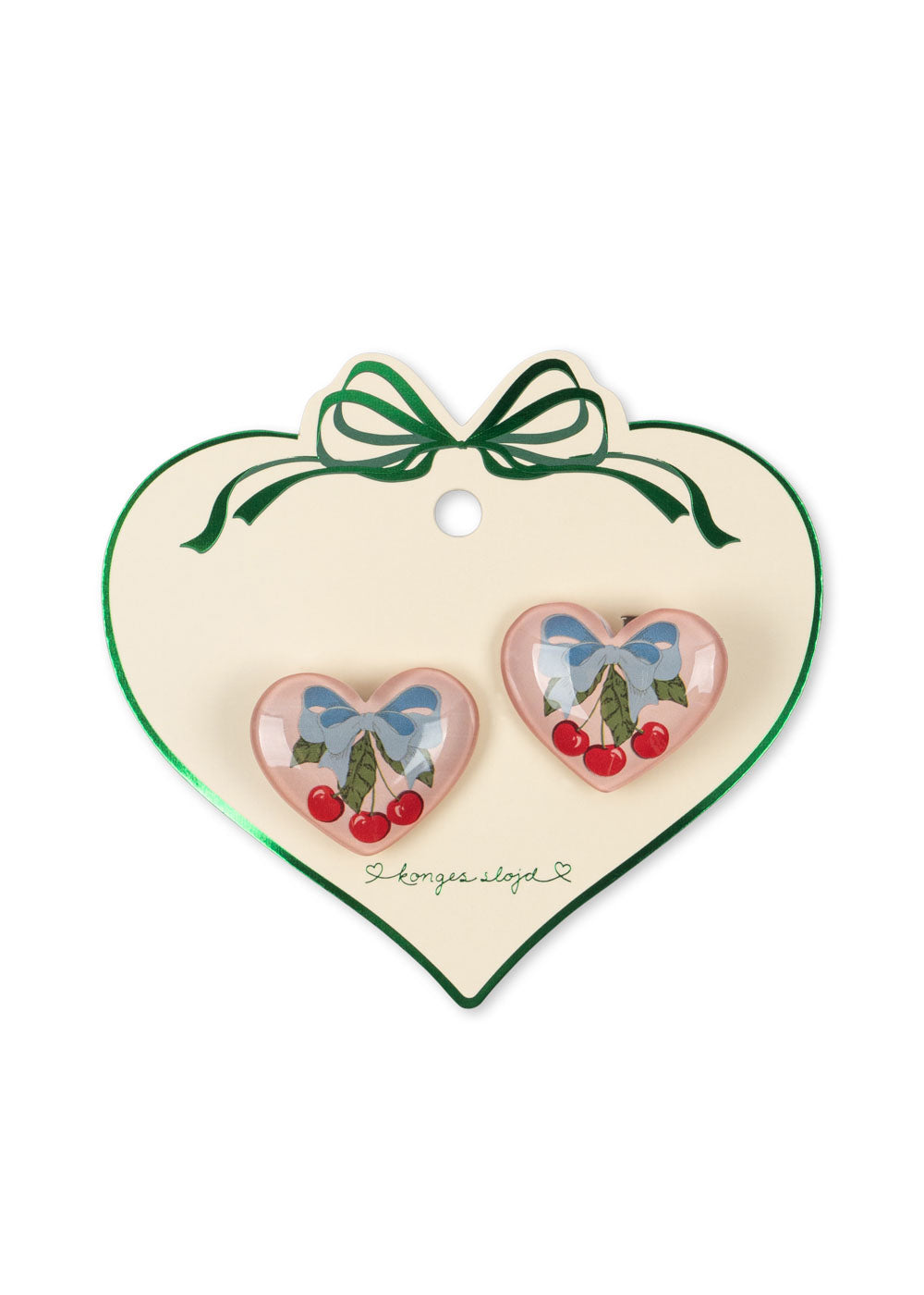Set de 2 pinzas para el pelo Vilma Amarena – Konges Sløjd