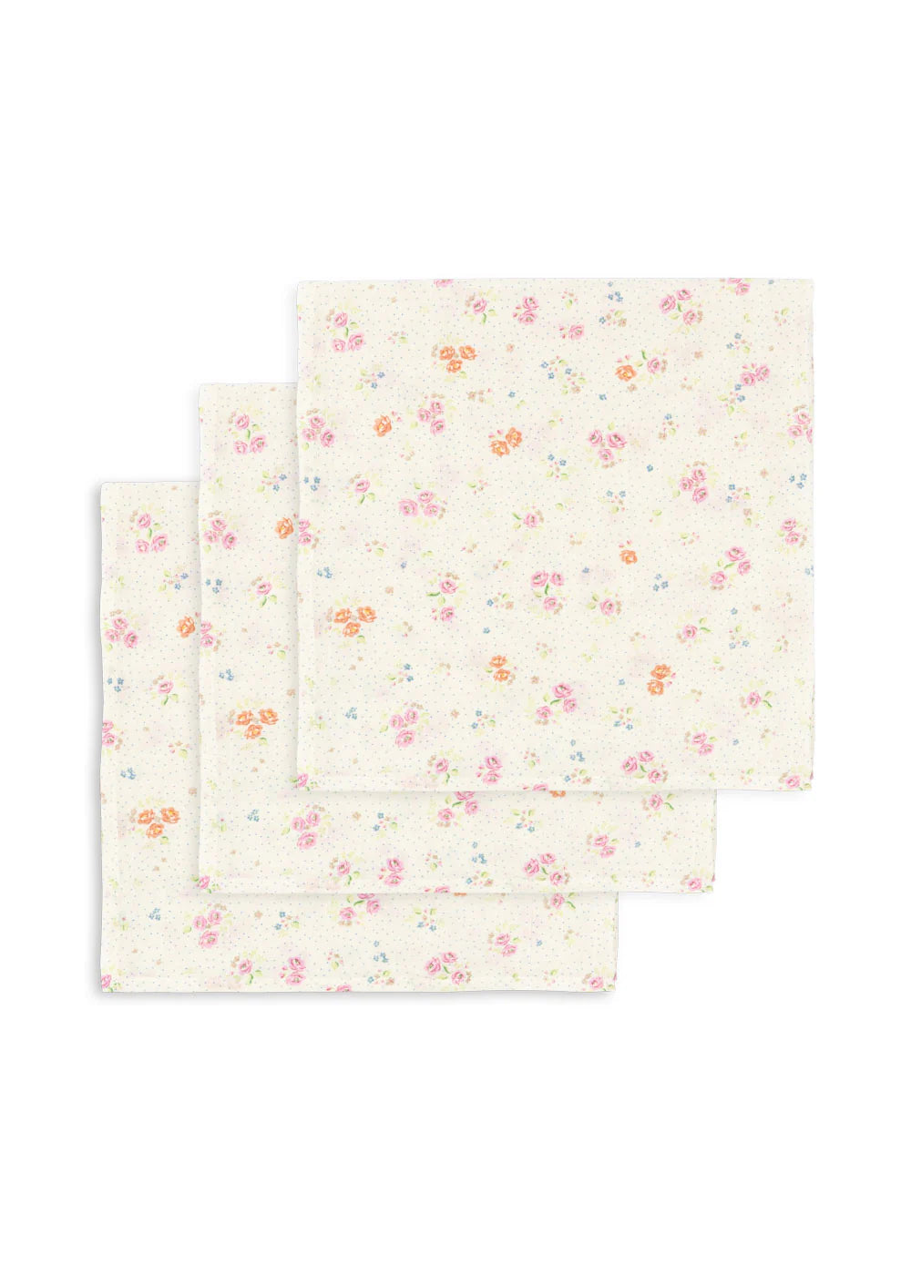 Set de 3 Pañuelos de Muselina de Algodón Orgánico (Nonoka) – Konges Sløjd