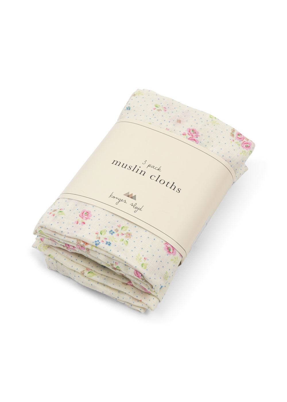 Set de 3 Pañuelos de Muselina de Algodón Orgánico (Nonoka) – Konges Sløjd