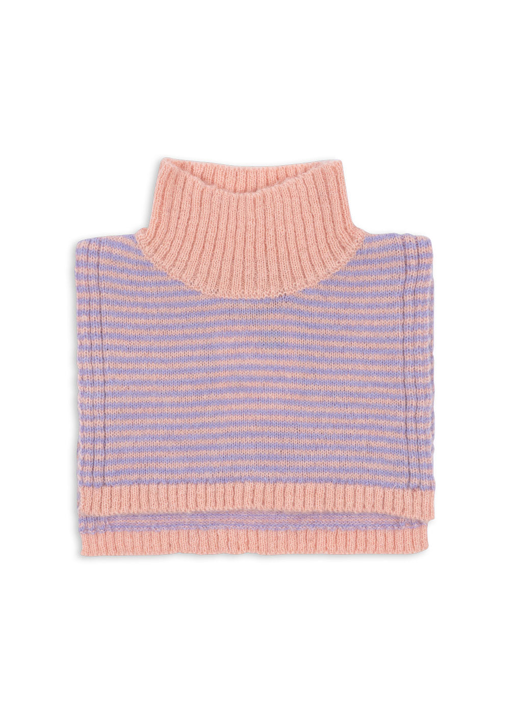 Cuello de Punto BERLE en Mezcla de Lana y Alpaca Purple/Pink Dolphin - Konges Sløjd