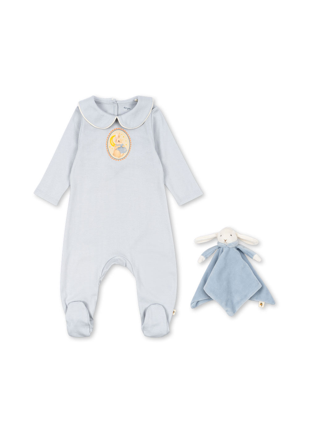 Set de Regalo de Algodón Orgánico Coty Gray Dawn – Konges Sløjd