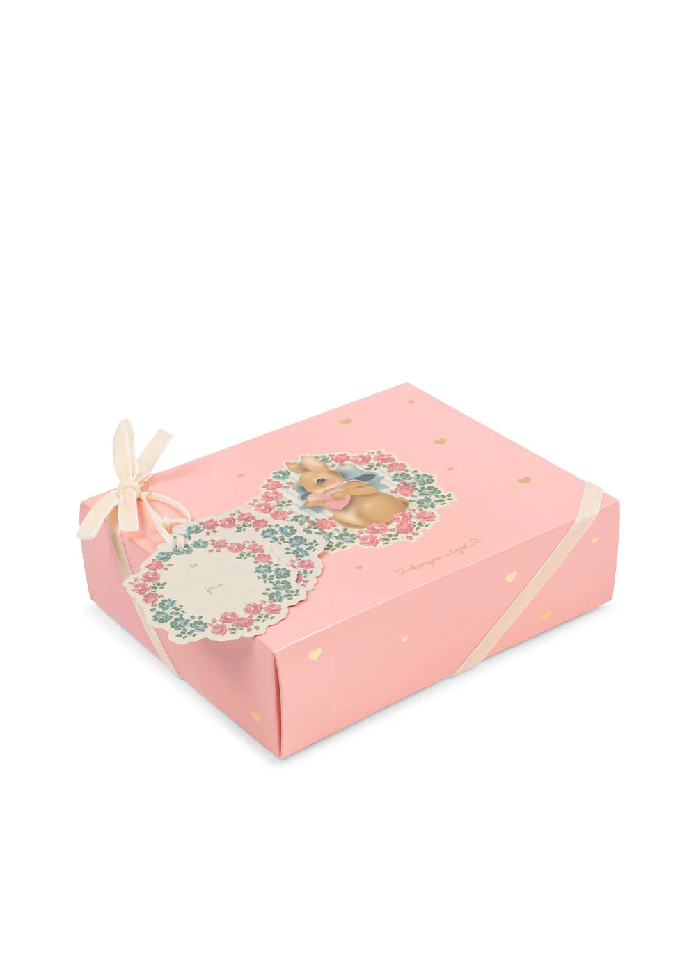 Set de Regalo COTY: Pelele de Algodón Orgánico y Peluche Strawberry Ice – Konges Sløjd