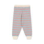 Pantalones de Punto Manis en Algodón Orgánico Antique Stripe – Konges Sløjd