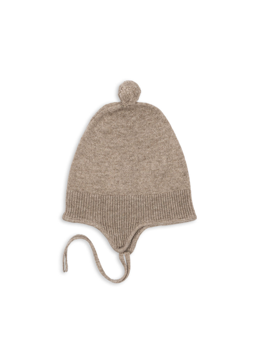 Gorro de Punto Mattou Knit Helmet Light Brown – Konges Sløjd