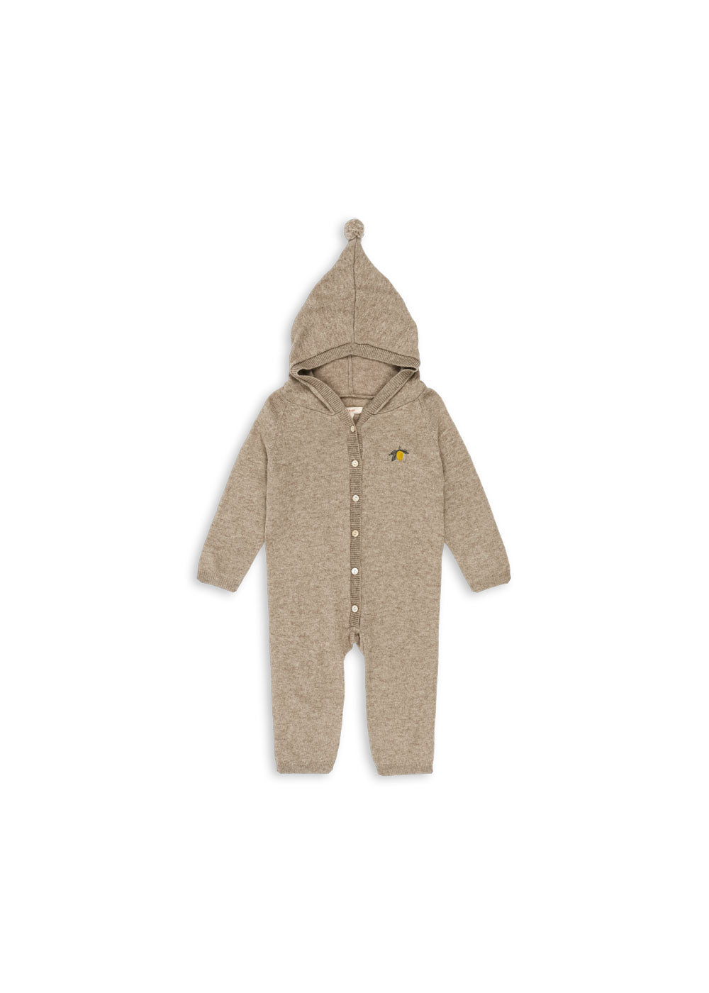 Pelele de Punto Mattou Light Brown – Konges Sløjd