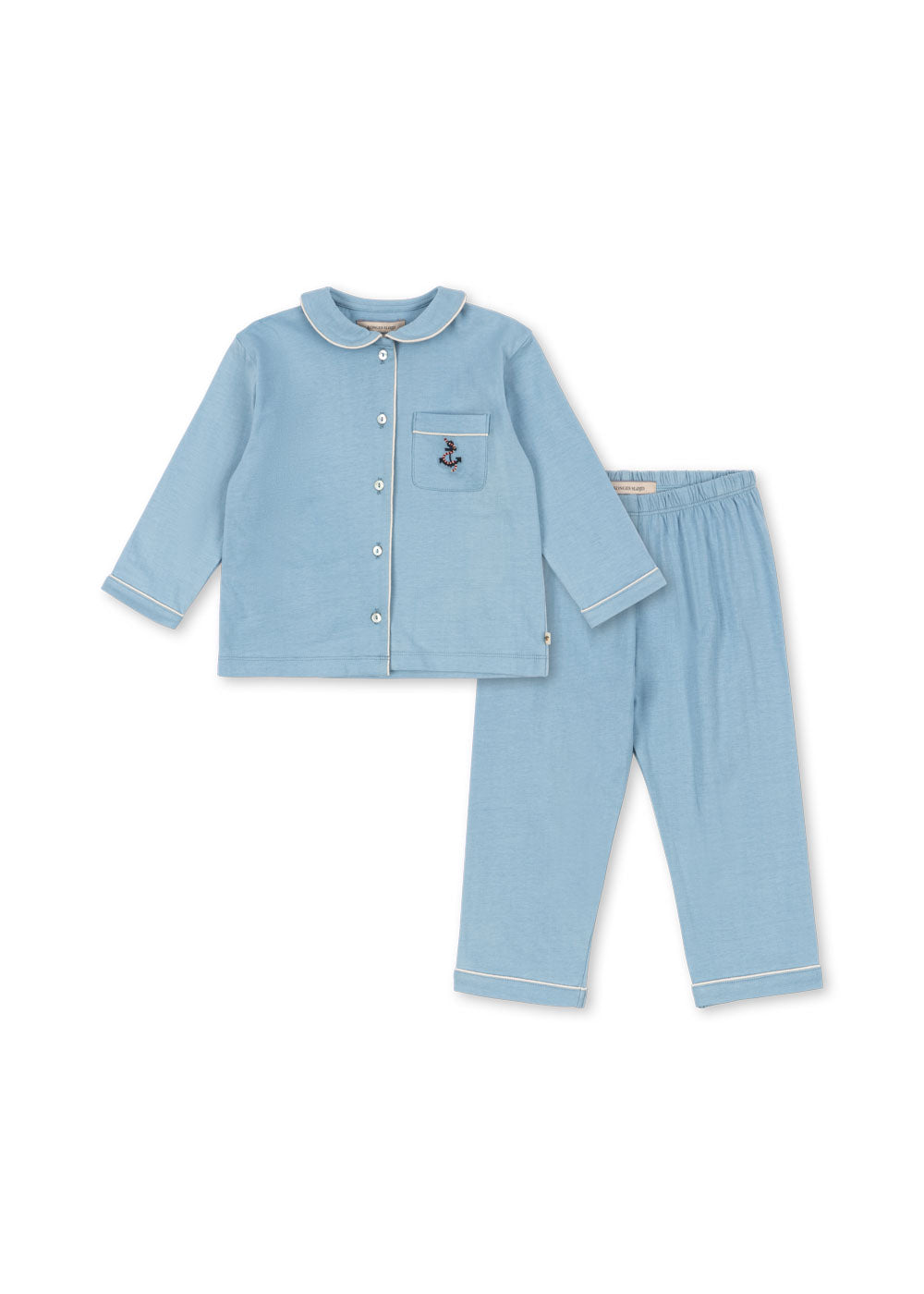Conjunto de Pijama de Algodón Orgánico Pio Glacier Lake – Konges Sløjd