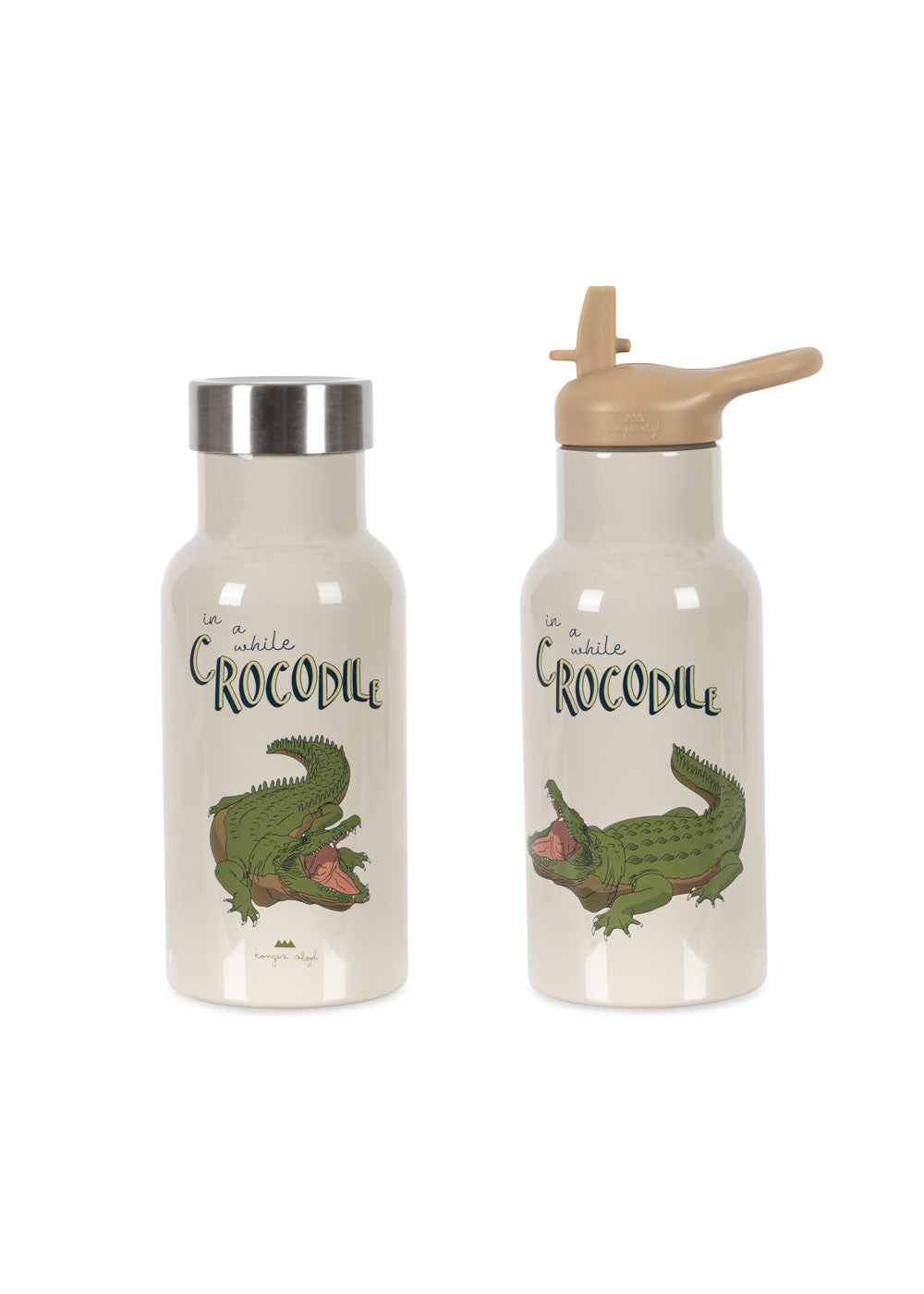 Botella Térmica de Acero Inoxidable Crocodile – Konges Sløjd