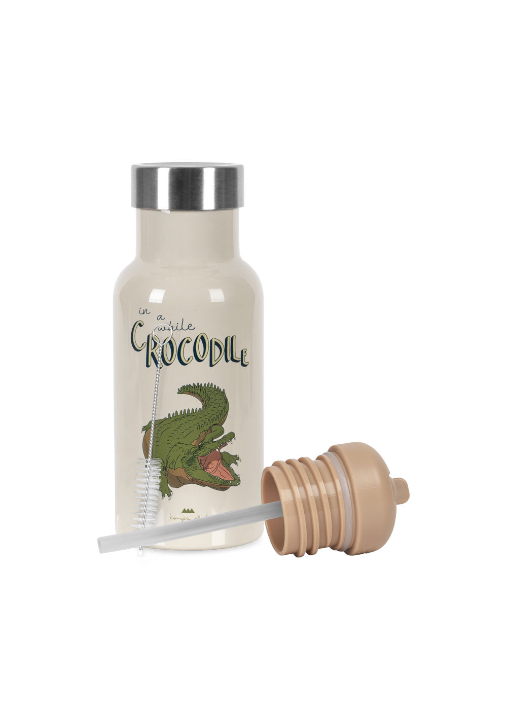 Botella Térmica de Acero Inoxidable Crocodile – Konges Sløjd