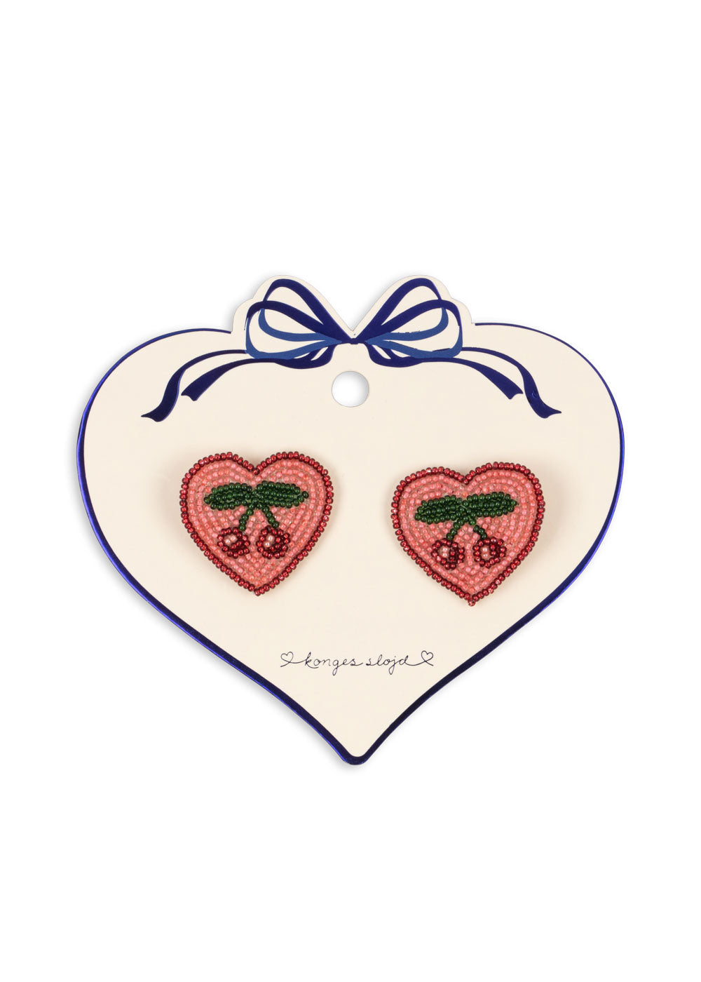 Horquillas pinzas con Corazón Cherry – Konges Sløjd