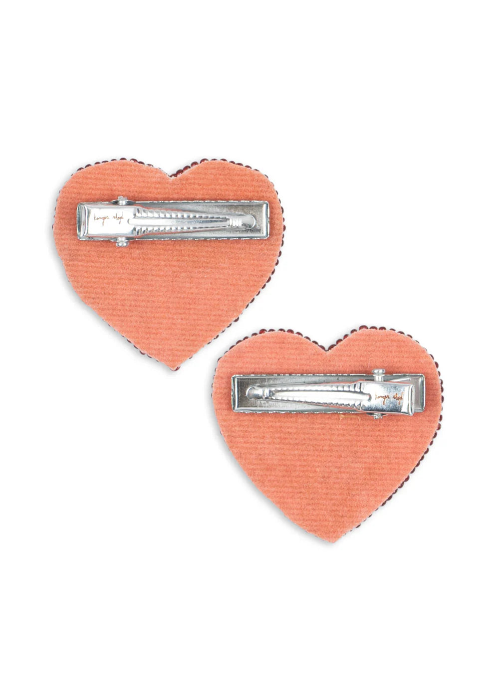 Horquillas pinzas con Corazón Cherry – Konges Sløjd
