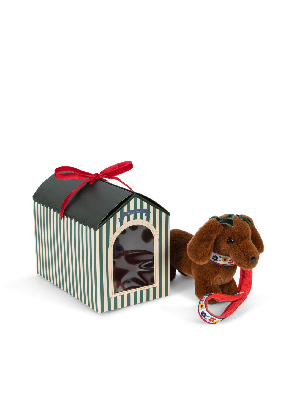 Set de Peluche Cachorro con Caseta – Konges Sløjd