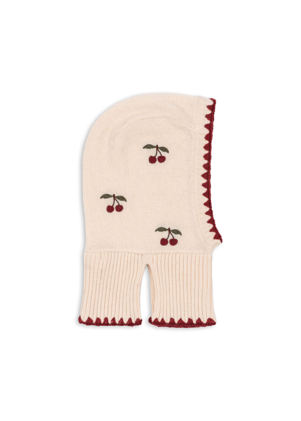 Pasamontañas de Lana Collette Off White – Konges Sløjd