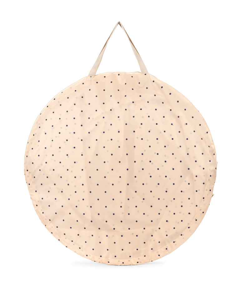 Tienda de playa Pop-Up UV 50+ (Navy Dots) - Konges Sløjd