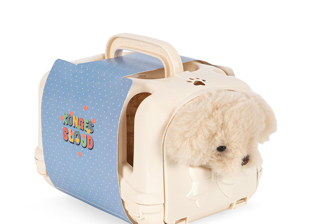 Peluche con casita Take Care Of Me Animals Dog - Konges Slojd