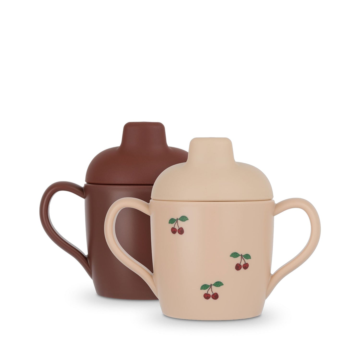 Set de 2 tazas de aprendizaje Cherry - Konges Sløjd