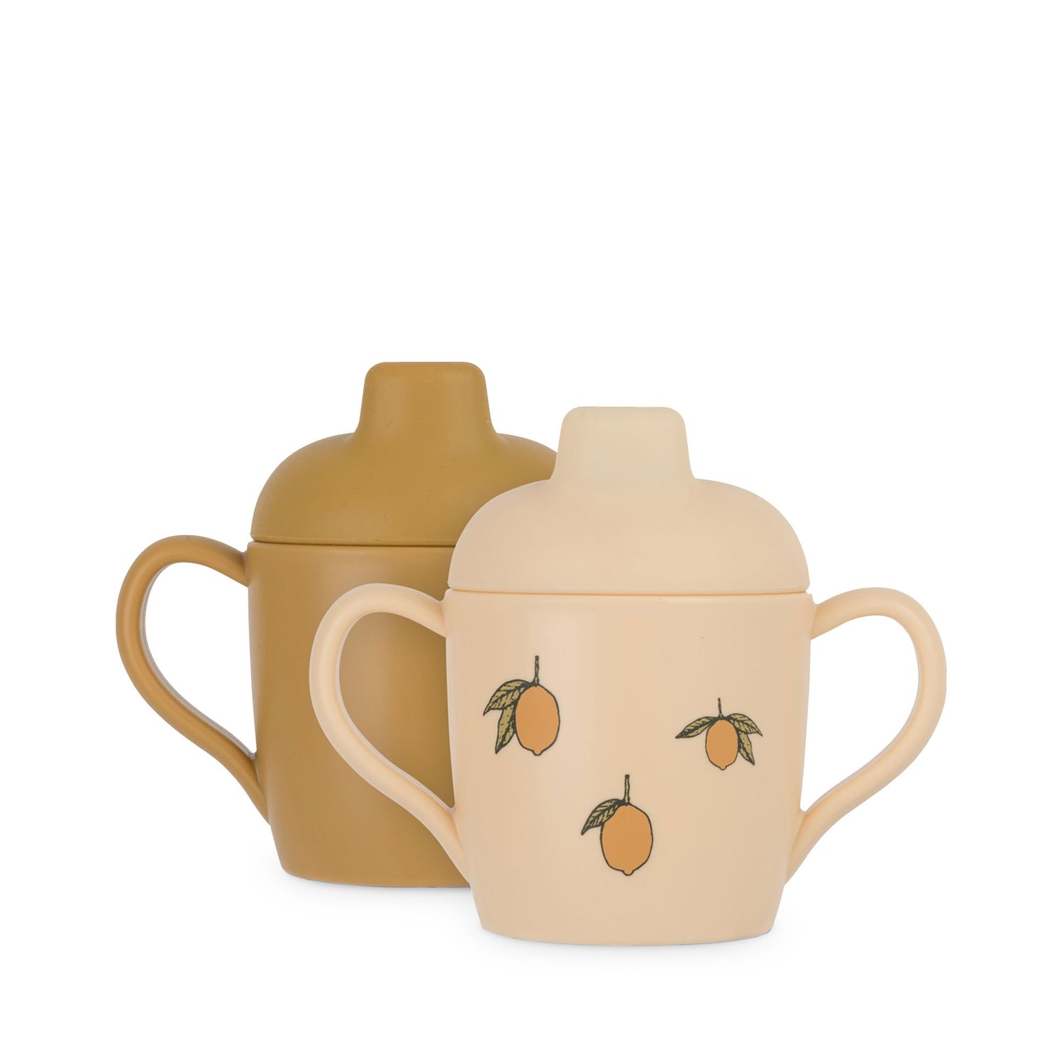 Set de 2 tazas de aprendizaje Lemon - Konges Sløjd