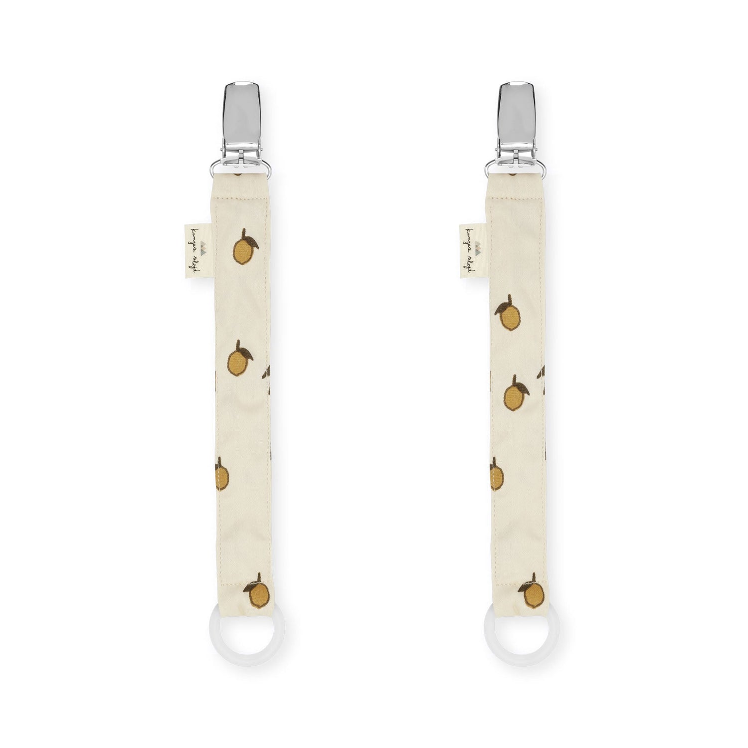 Set de 2 Sujeta Chupetes Lemon – Konges Sløjd