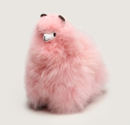 Peluche de Alpaca Huacaya Natural – Hecho a Mano en Perú - PASTEL PINK