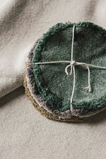 Pack 2 individuales y posavasos Stonewashed Duck Green, imagen 5.