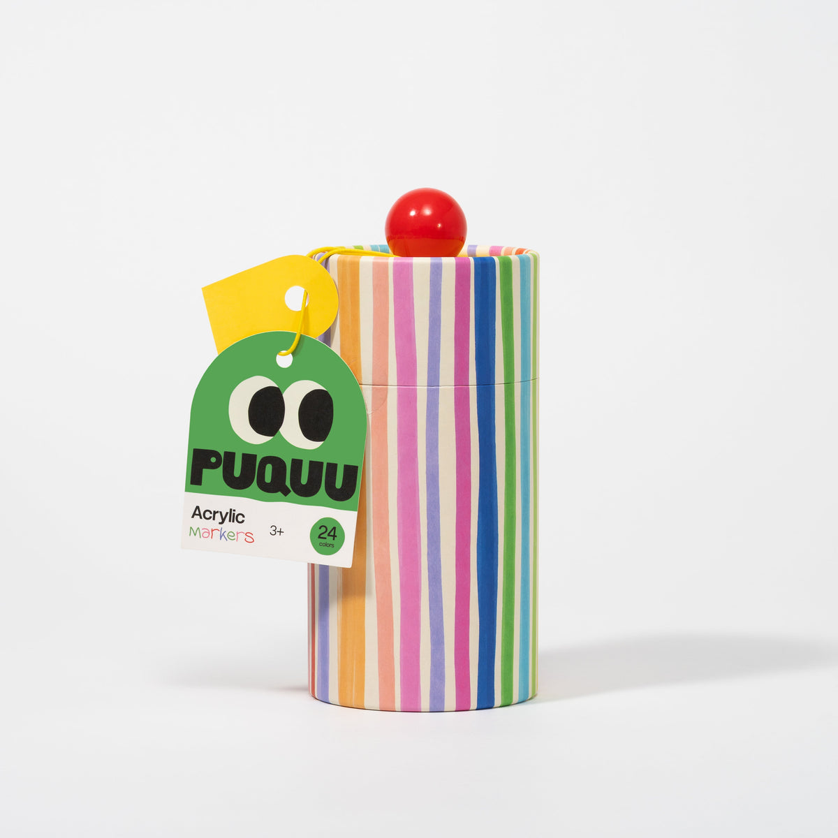 Rotuladores acrílicos con punta de pincel, 24 colores - PUQUU