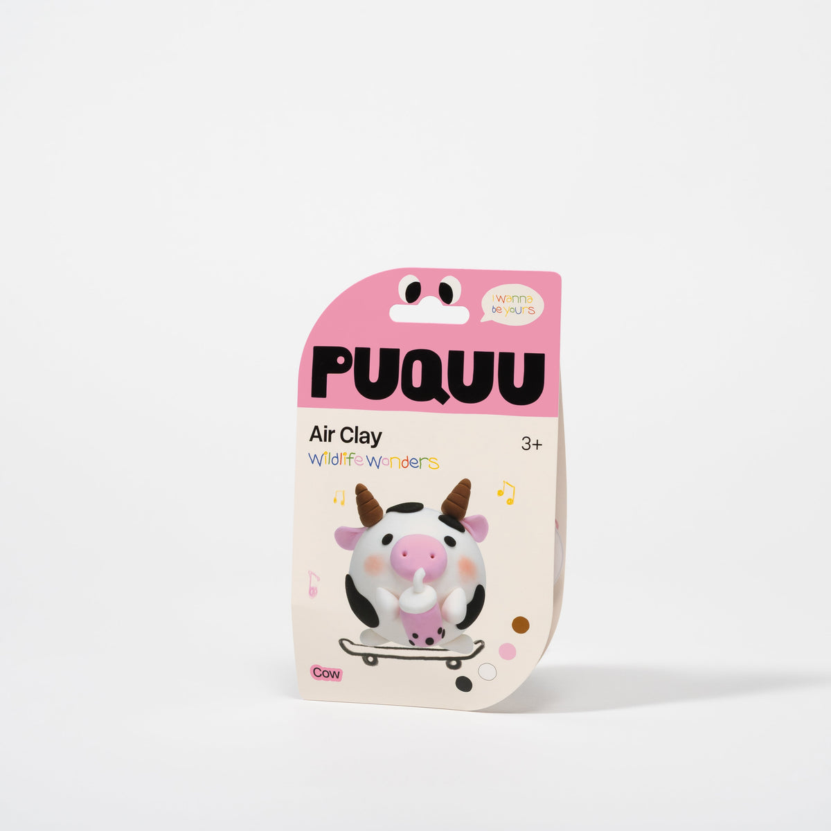 Plastilina ligera Air Clay Vaca - PUQUU