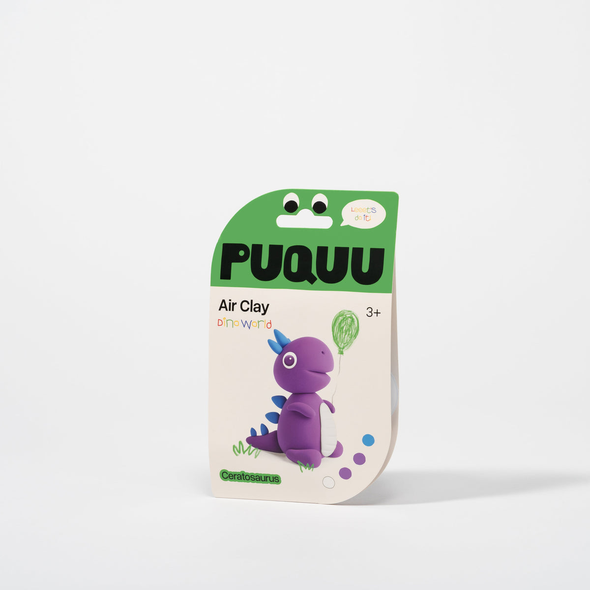 Plastilina ligera Air Clay Ceratosaurus - PUQUU