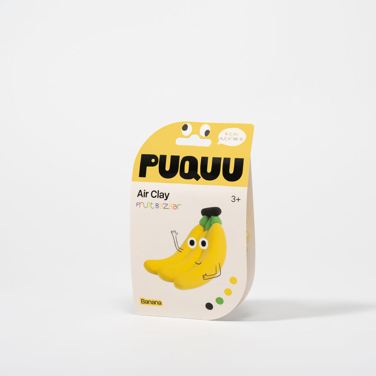 Plastilina ligera Air Clay Plátano - PUQUU