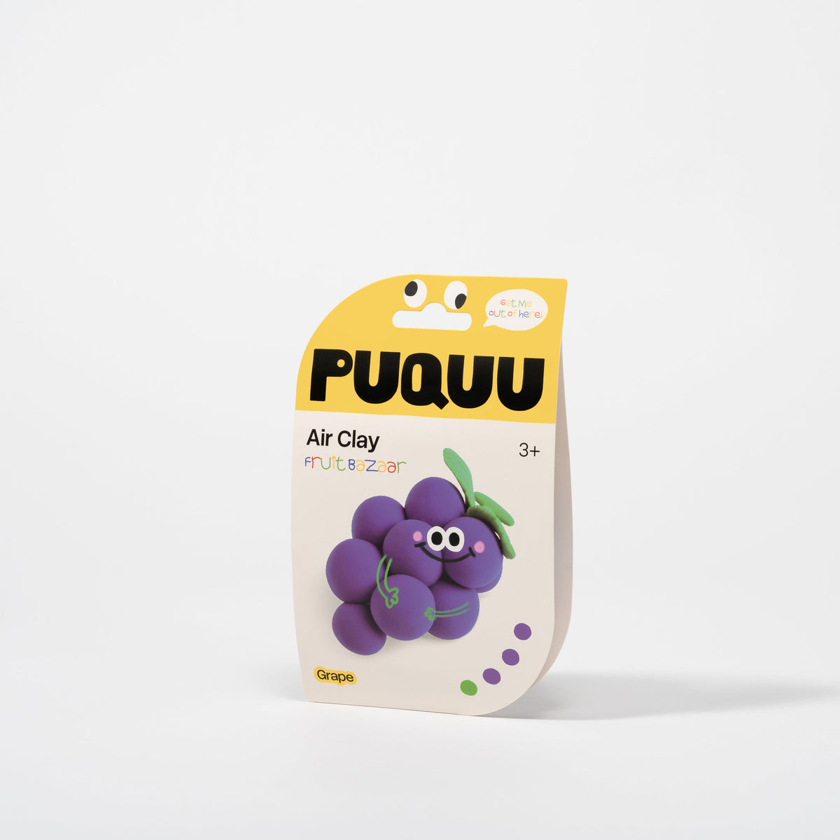 Plastilina ligera Air Clay Uva - PUQUU