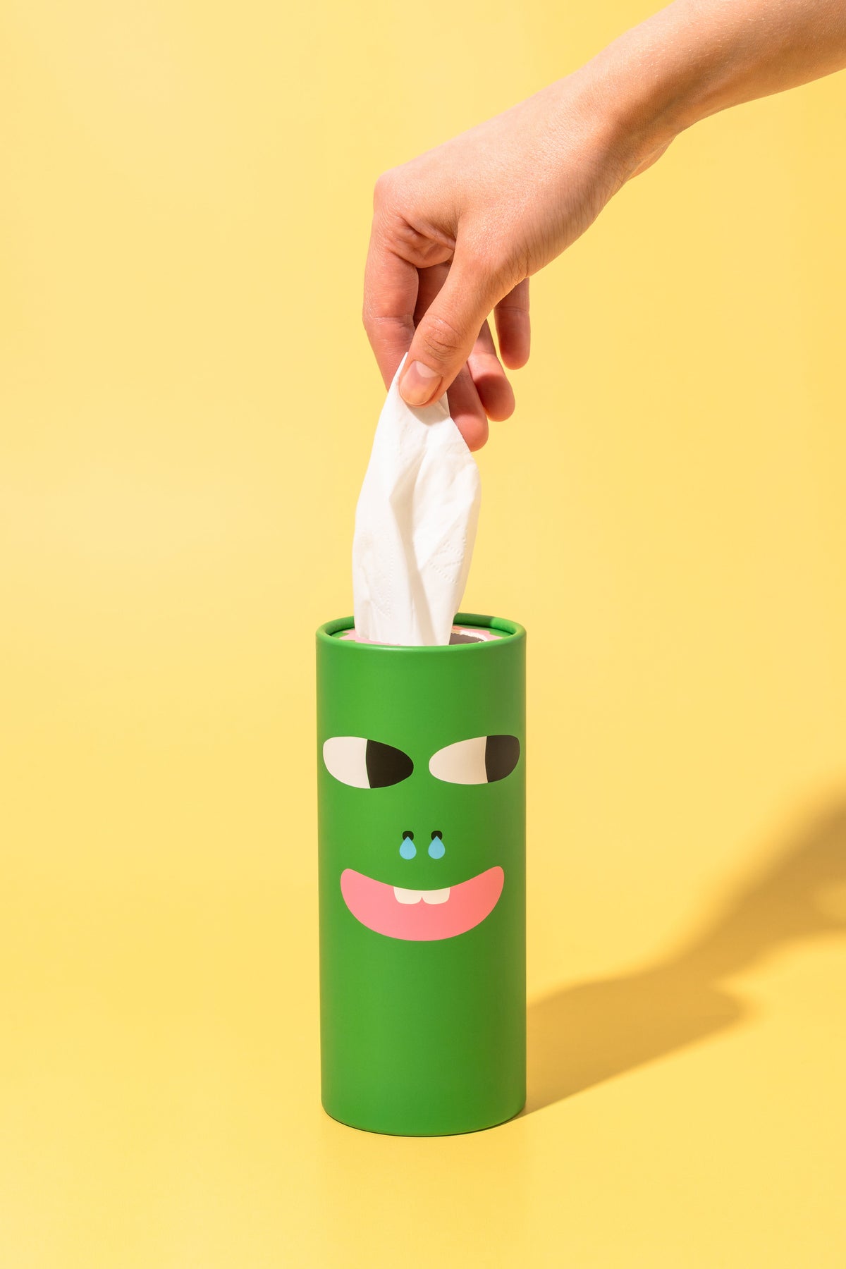 Pañuelos de papel en tubo Sneezy Verde - PUQUU