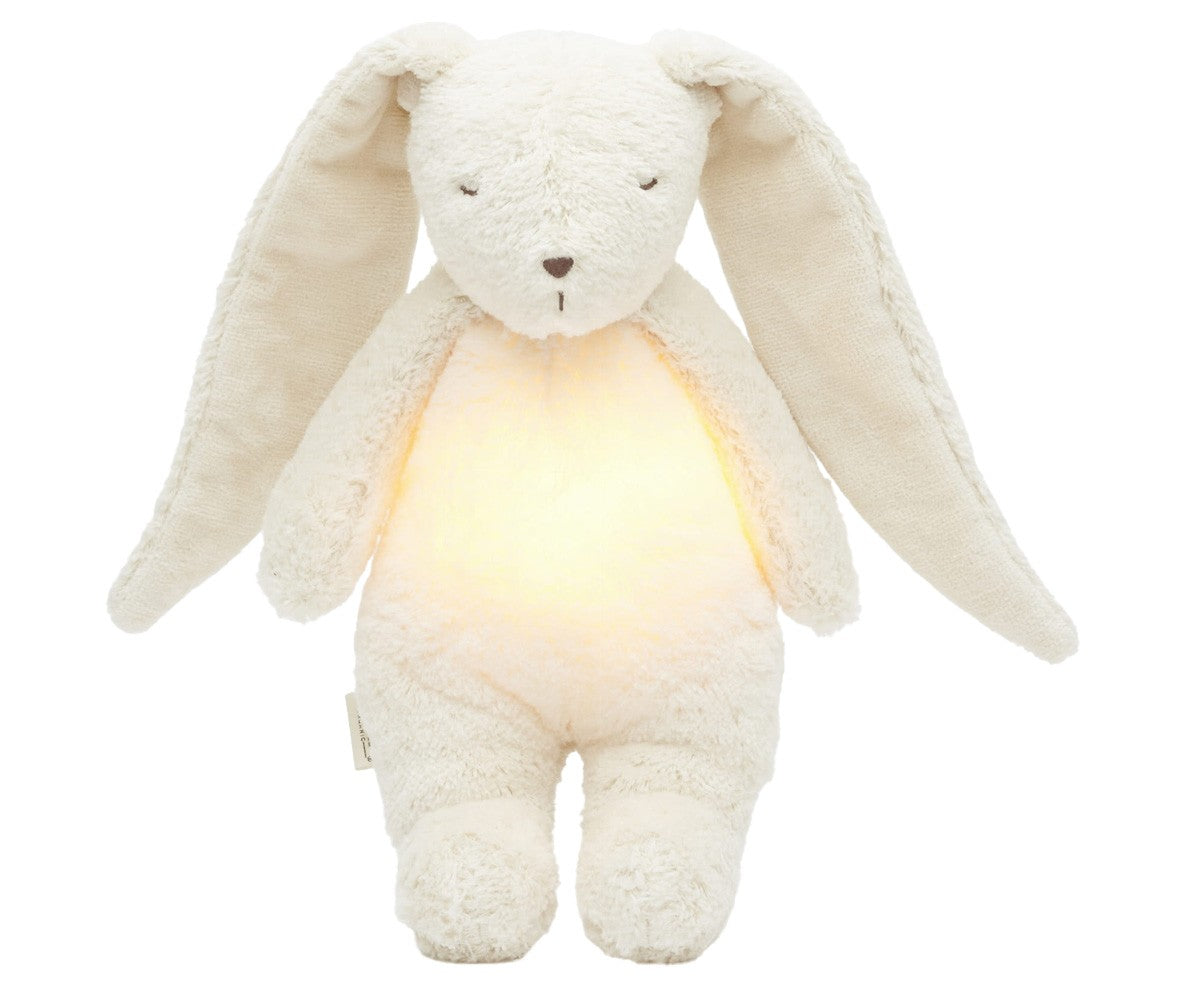 Peluche Luz-Sonido Conejo Orgánico Moonie 2.0 Polar Personalizable