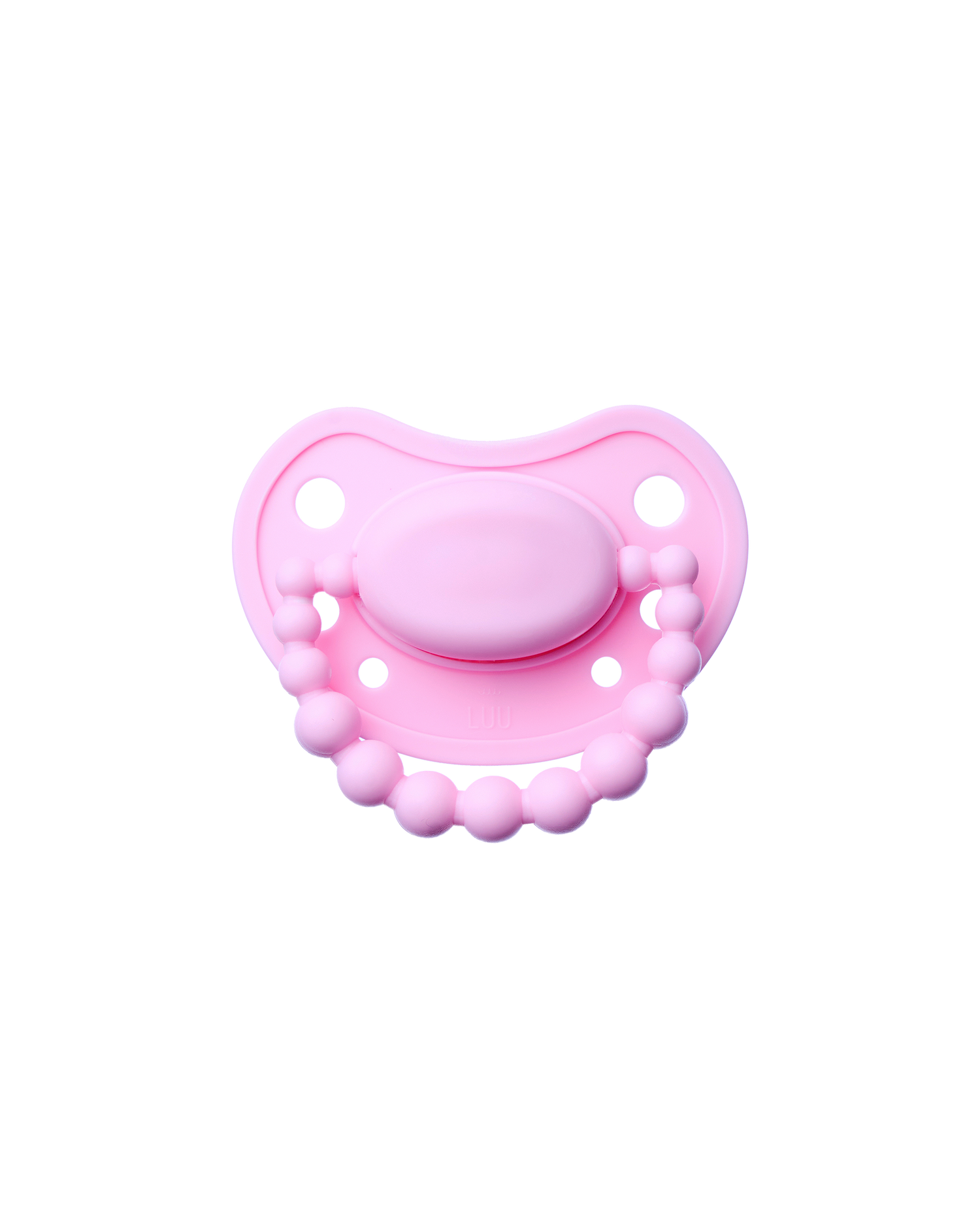 Chupete posicionador LUU Kids Color Rosa A Boo