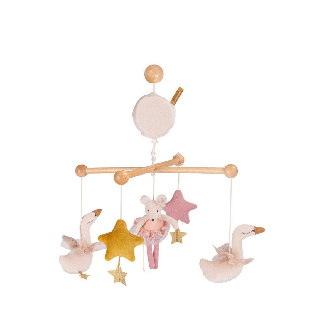 Móvil Musical de Madera La Petite École de Danse - Moulin Roty